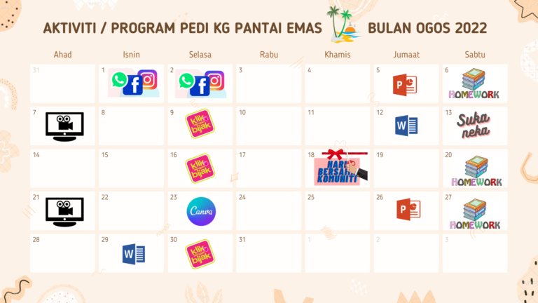 AktivitiProgram Ogos 2022